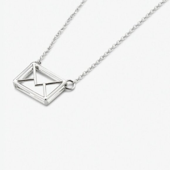 Ted Baker London Jewelry - Ted Baker Love Letter SILVER Pendant Necklace